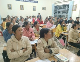 HÌNH ẢNH LỚP HỌC XMC THÁNG 9